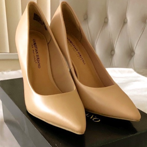 LAST1 Christian Siriano Nude Color High Heel Shoes - Picture 3 of 8